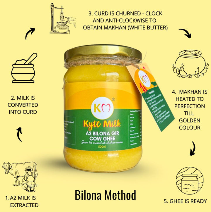 A2 Bilona Gir Cow Ghee